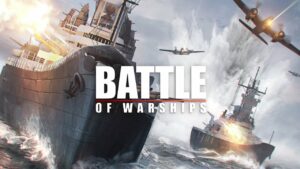 ملصق معركة السفن الحربية Naval Blitz