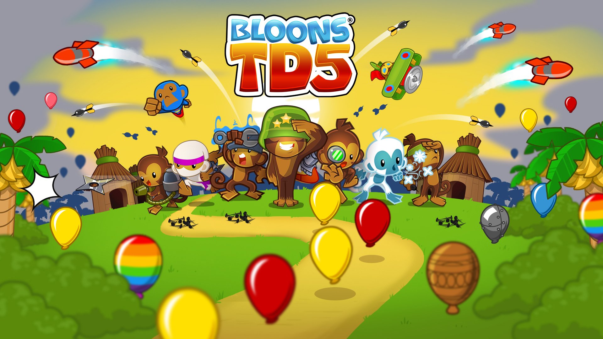 ملصق Bloons TD 5