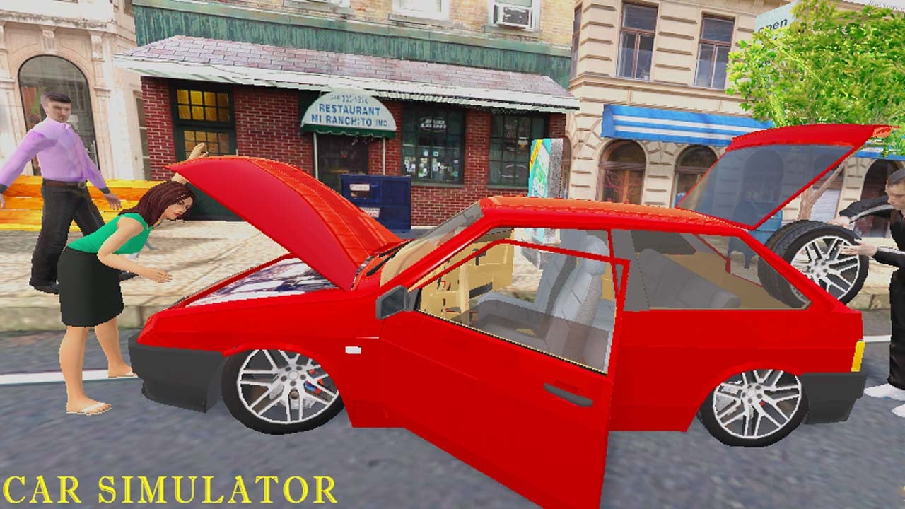 ملصق Car Simulator OG