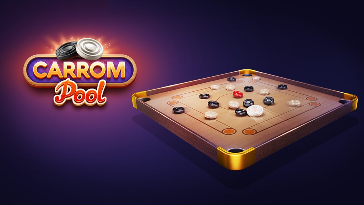 Carrom Pool Disc لعبة ملصق