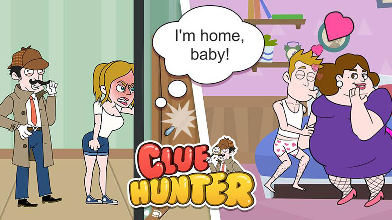 ملصق Clue Hunter