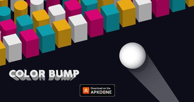 ملصق Color Bump 3D