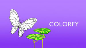 Colorfy بالإضافة إلى الملصق