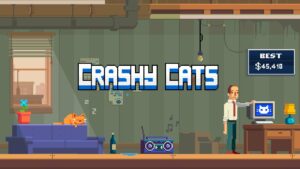 ملصق Crashy Cats