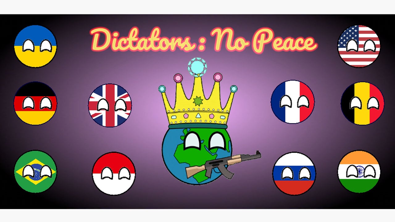 ملصق دكتاتوريون لا سلام