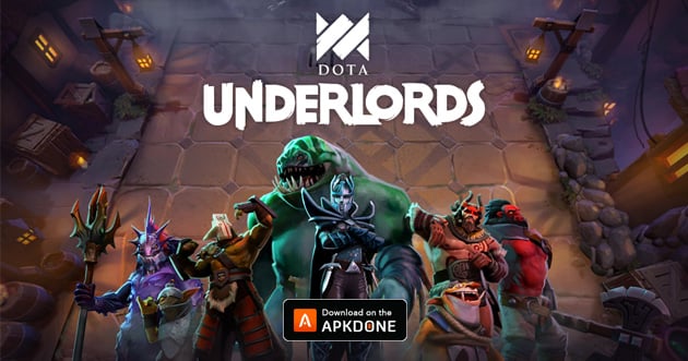 ملصق Dota Underlords