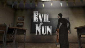 ملصق Evil Nun