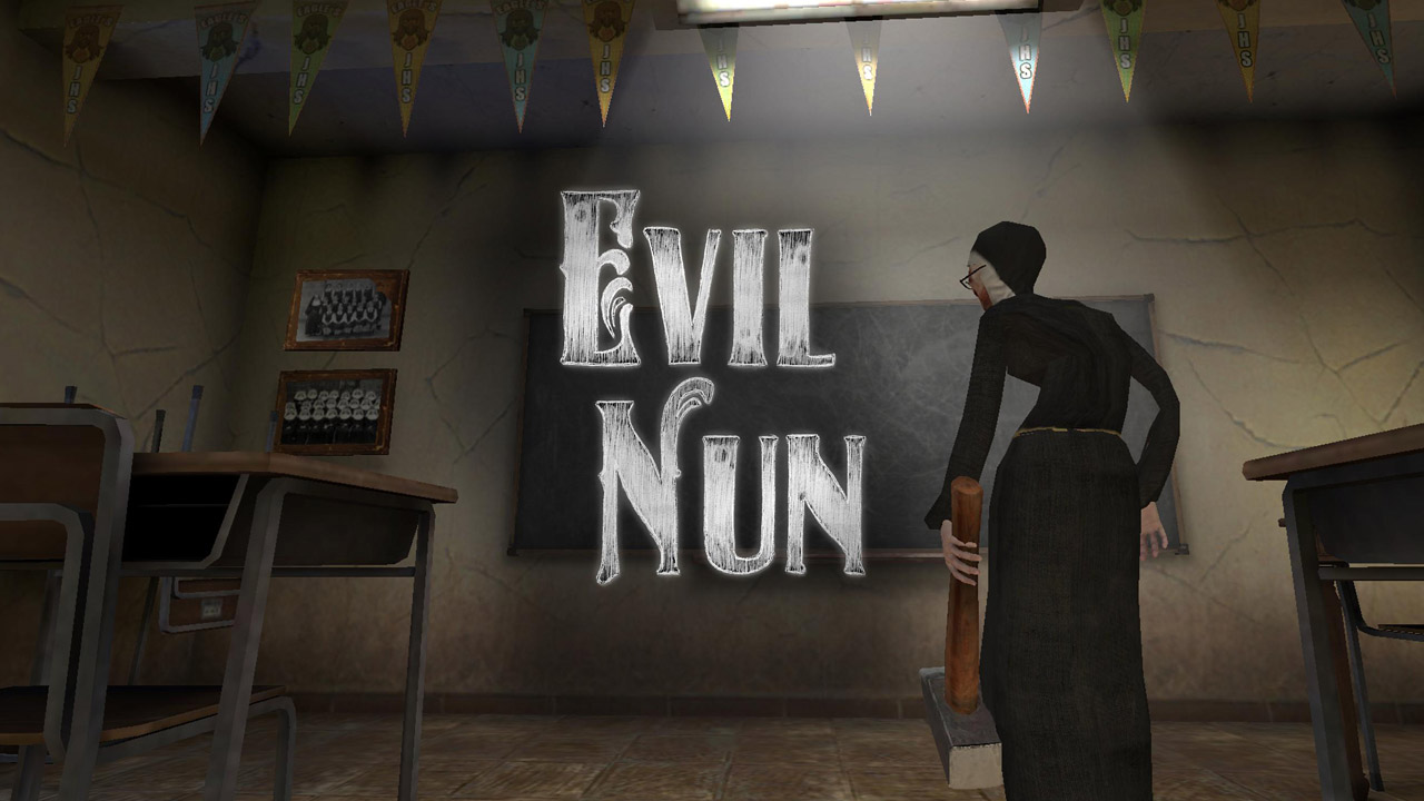 ملصق Evil Nun