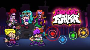 ملصق FNF Music Battle