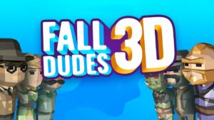 ملصق Fall Dudes 3D