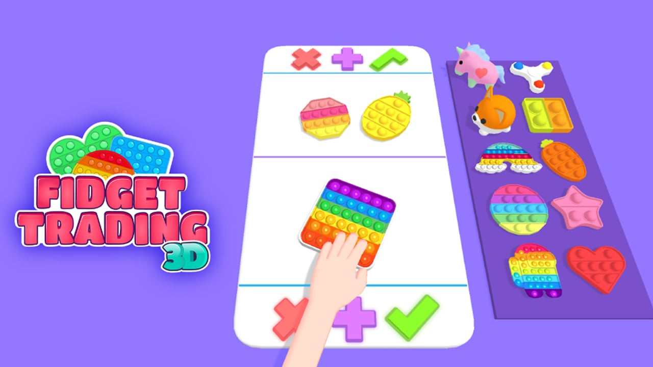 ملصق Fidget Toys Trading