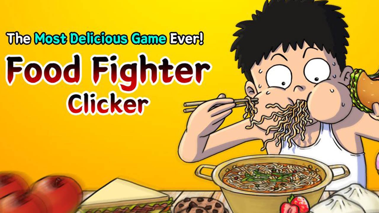 ملصق Food Fighter Clicker