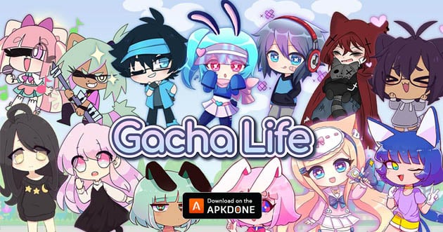 ملصق Gacha Life