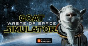 ملصق Goat Simulator Waste of Space