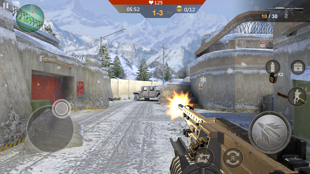 شاشة Gun Strike Shoot 3D 2