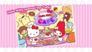 ملصق Hello Kitty Cafe