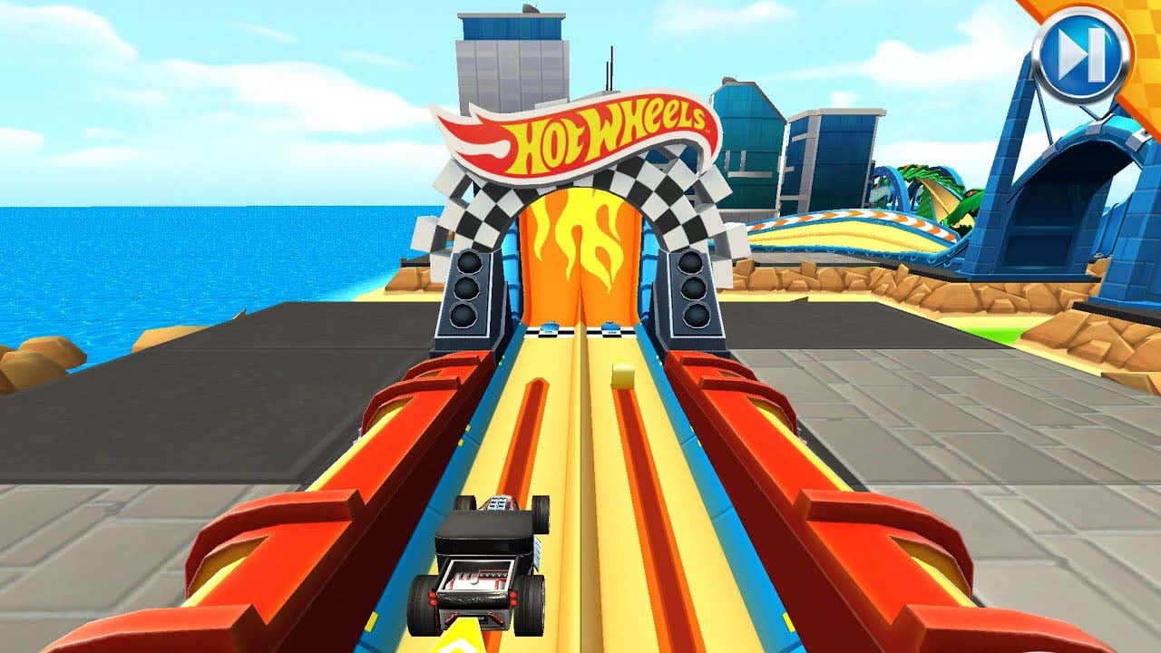 ملصق Hot Wheels Unlimited