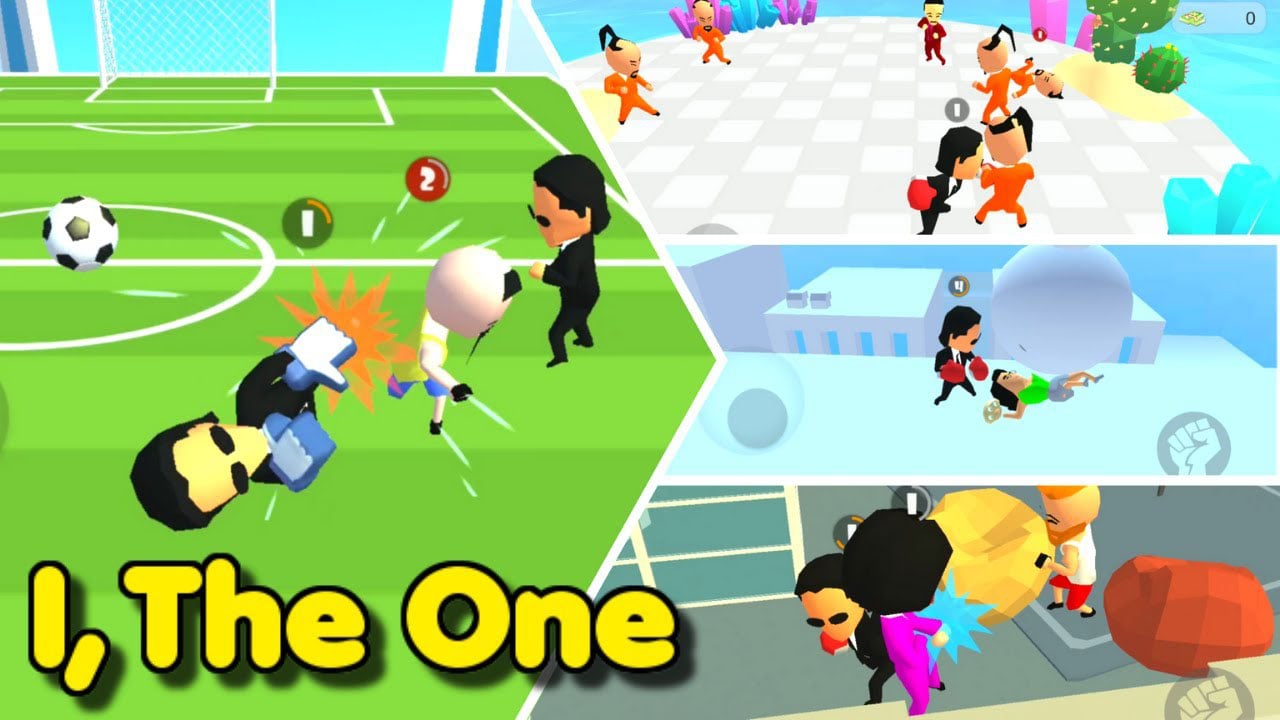 I The One Action Fighting Game ملصق