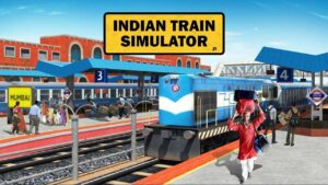 ملصق محاكاة القطار الهندي