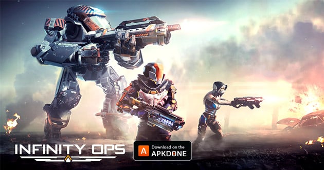 ملصق Infinity Ops Online FPS