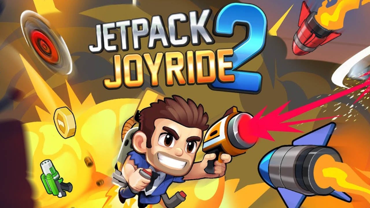 ملصق Jetpack Joyride 2