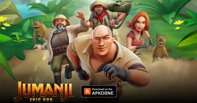 ملصق Jumanji Epic Run