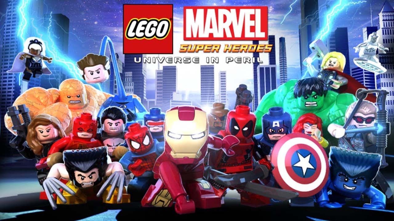 ملصق LEGO Marvel Super Heroes