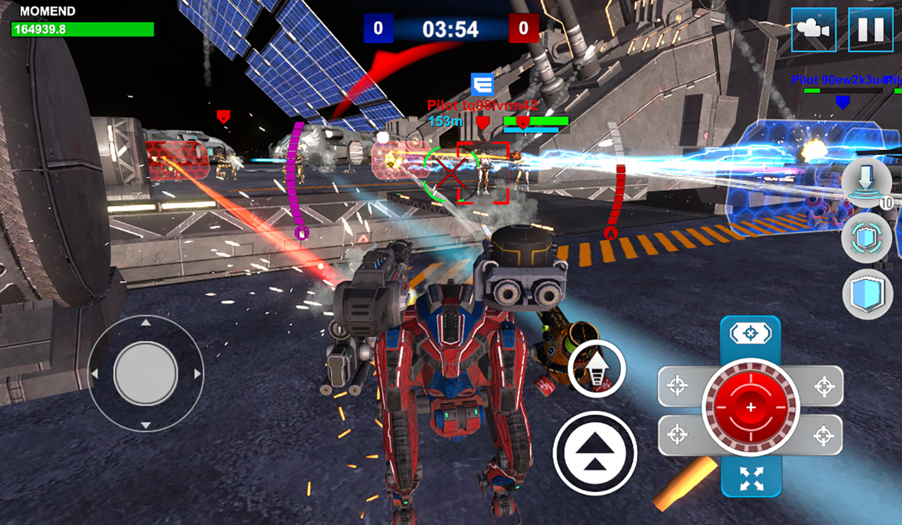 شاشة Mech Wars 1