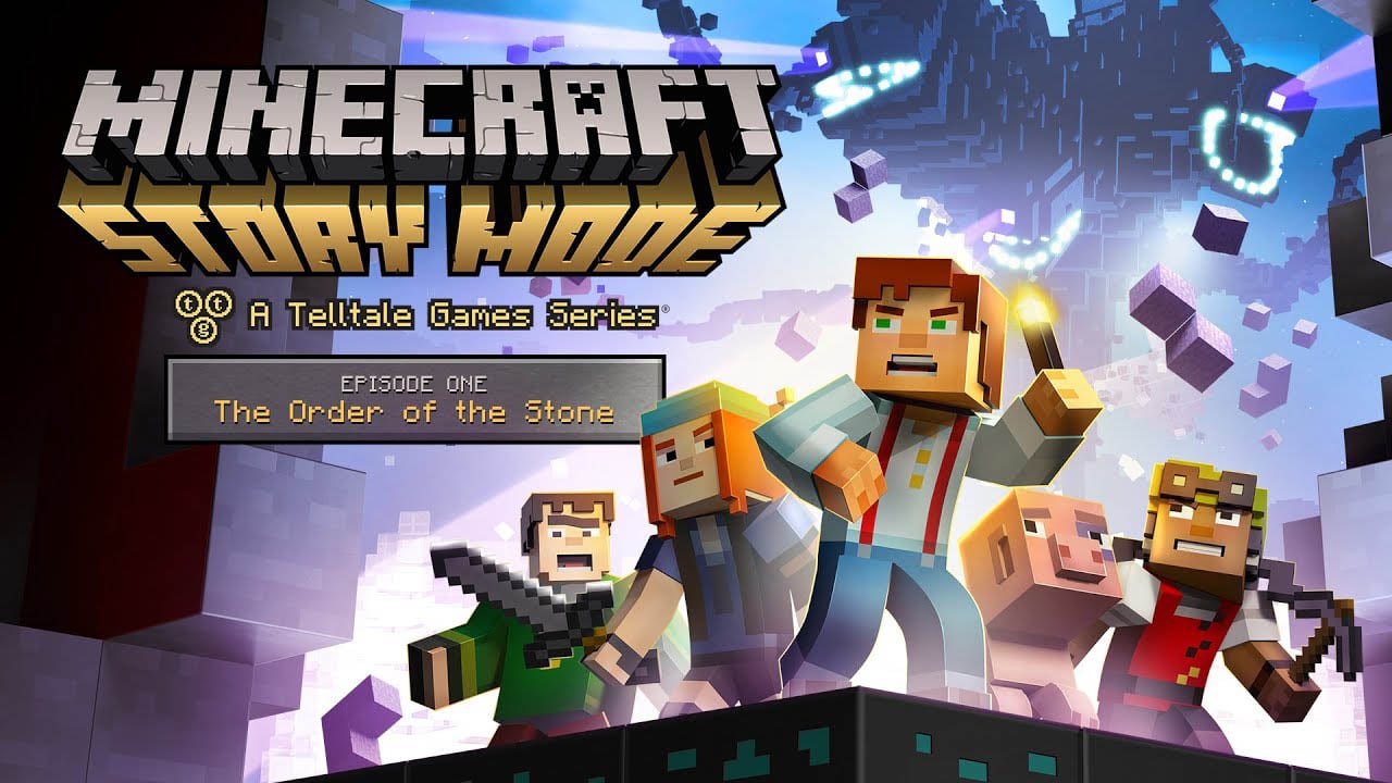 ملصق Minecraft Story Mode