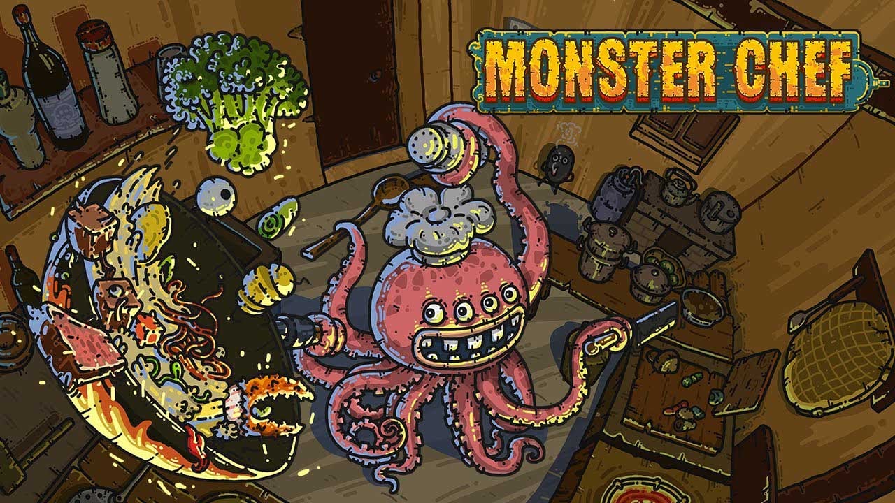 ملصق Monster Chef