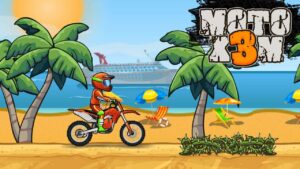 ملصق لعبة Moto X3M Bike Race