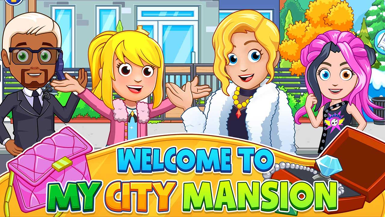 ملصق My City Mansion