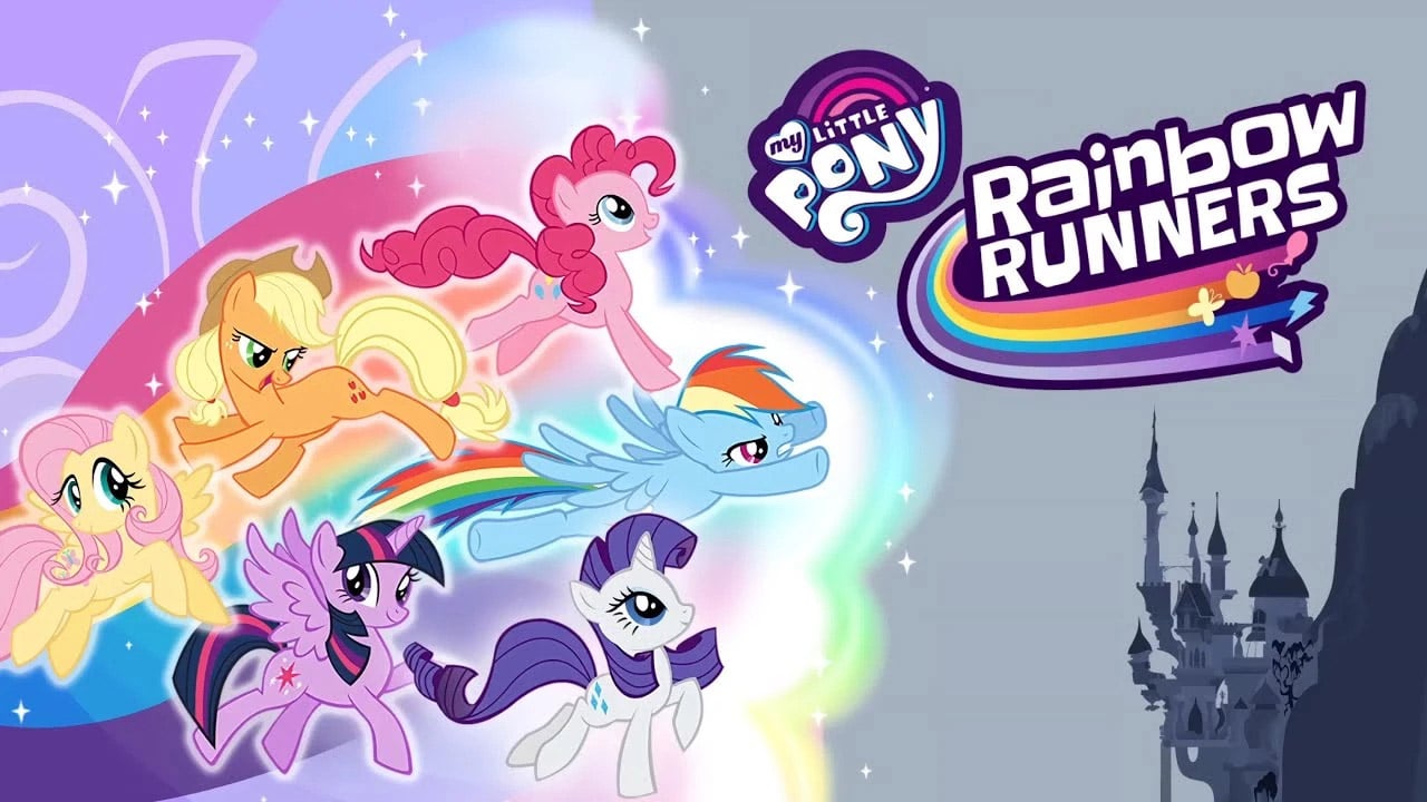 ملصق My Little Pony Rainbow Runners