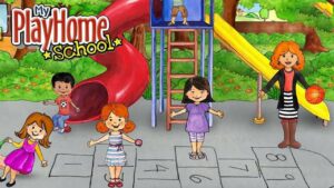 ملصق My PlayHome School