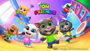 ملصق My Talking Tom Friends