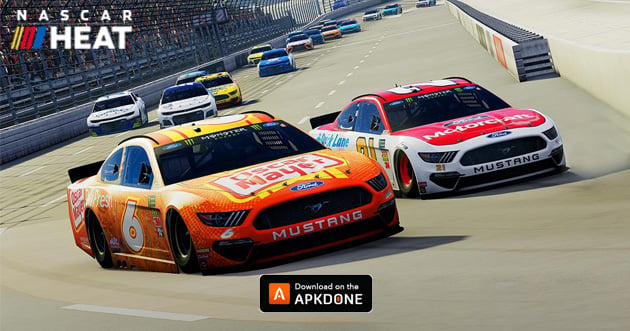 ملصق NASCAR Heat Mobile