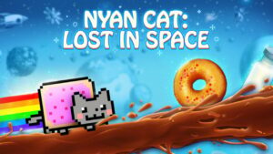 ملصق Nyan Cat Lost In Space