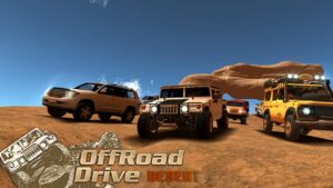 ملصق OffRoad Drive Desert