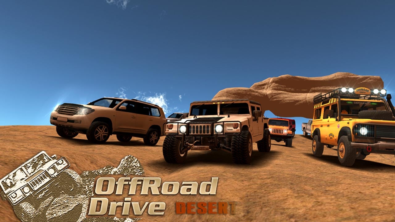 ملصق OffRoad Drive Desert