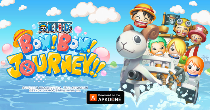 ملصق One Piece Bon Bon Journey