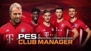 ملصق PES CLUB MANAGER