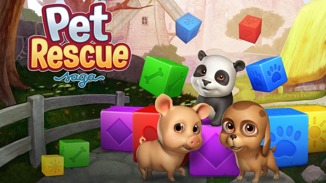 ملصق Pet Rescue Saga