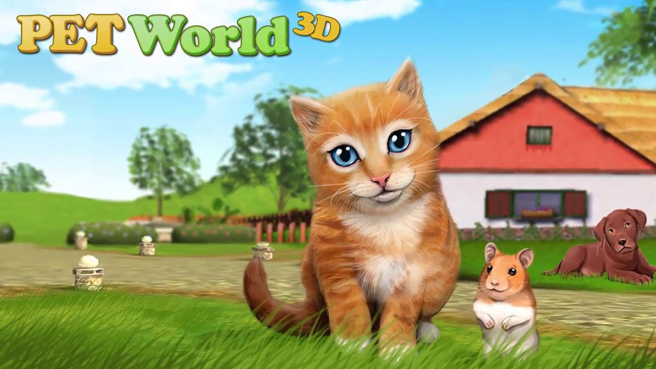 ملصق لعبة Pet World