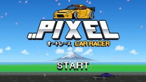 ملصق Pixel Car Racer