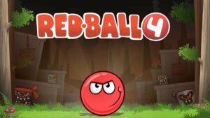 ملصق Red Ball 4