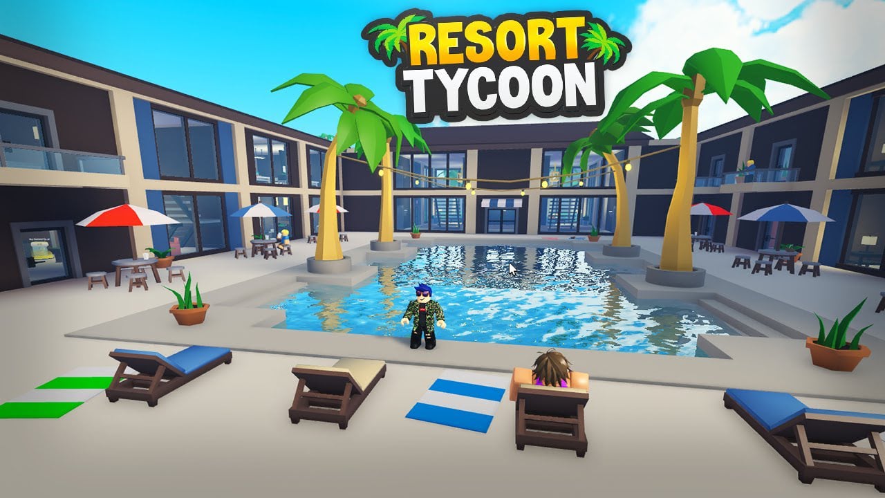 ملصق Tycoon المنتجع