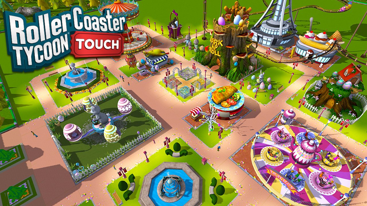 RollerCoaster Tycoon Touch ملصق