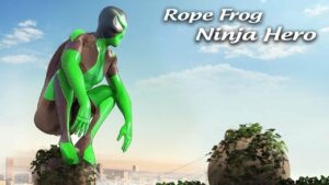 ملصق Rope Frog Ninja Hero