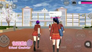 ملصق SAKURA School Simulator