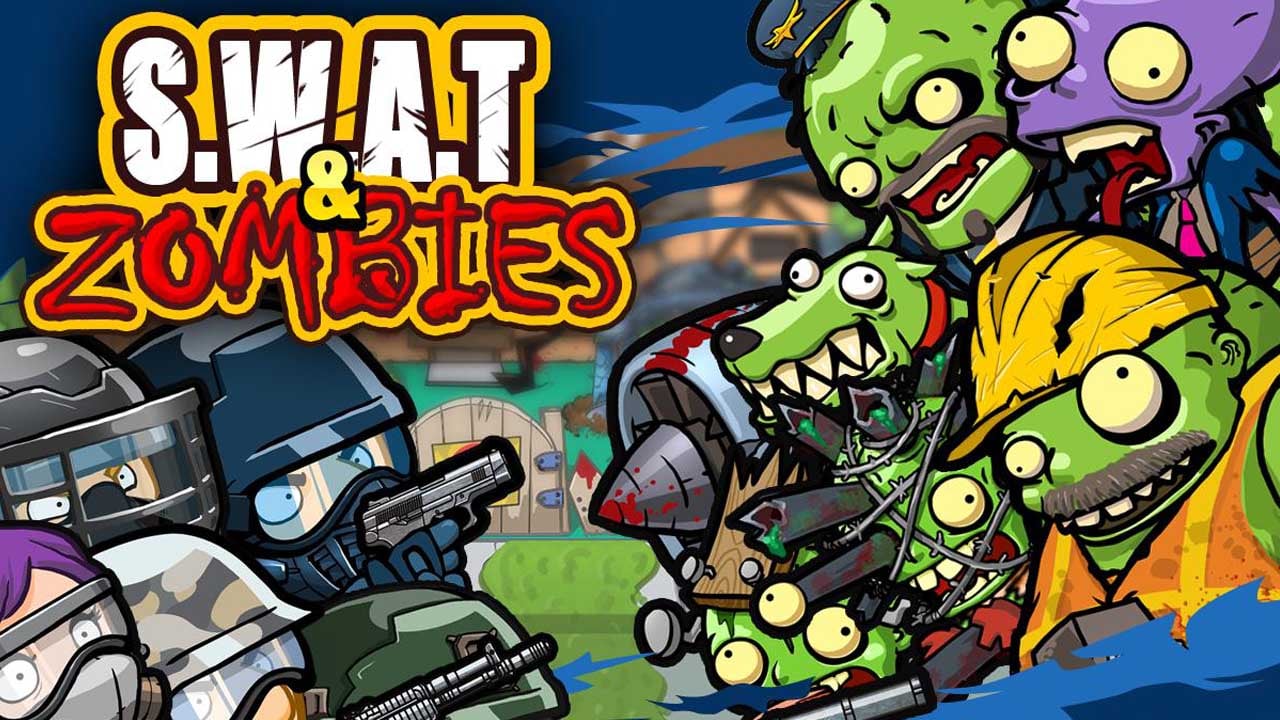 ملصق SWAT و Zombies